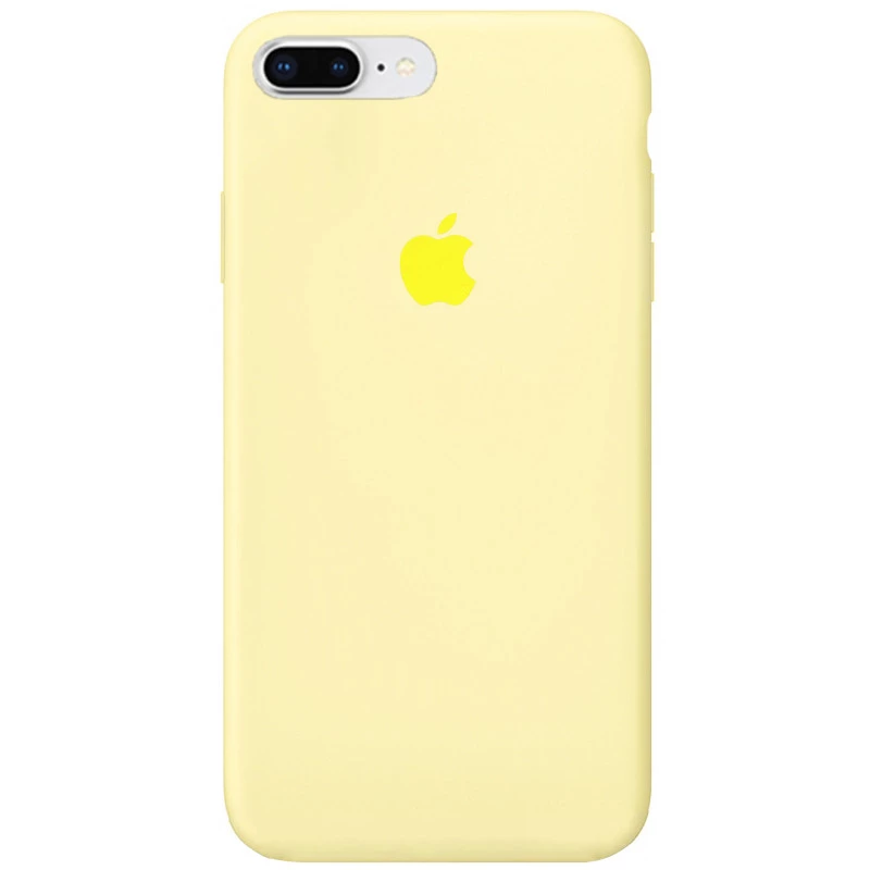 

Чохол Silicone Case з закритим низом на Apple iPhone 7 plus / 8 plus (Жовтий / Mellow Yellow)