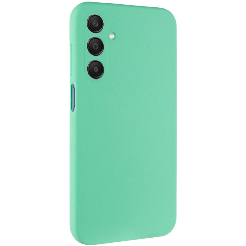 Чохол Silicone Case Lakshmi Plus з закритою камерою на Samsung Galaxy A25 5G – Ментоловий / Mint. Фото 2 з 7