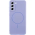 Чохол Silicone Cover Lakshmi Full Camera (AA) with Magnetic Fit для Samsung Galaxy S21 FE – Бузковий / Dasheen. Фото 1 з 4
