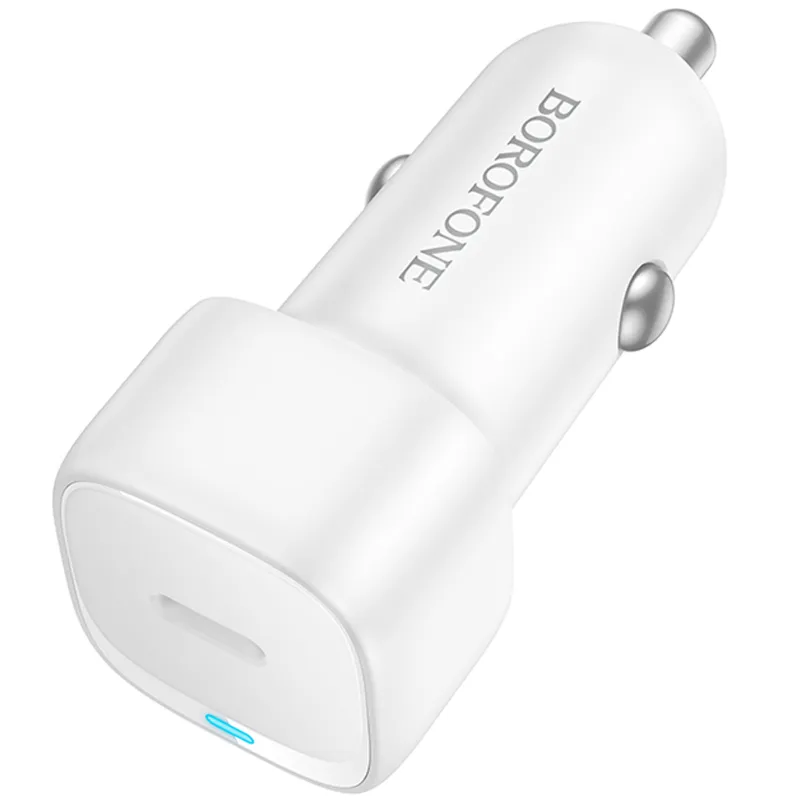 АЗП Borofone BZ34A Cloud PD20W (1USB-C) – White. Фото 3 з 3