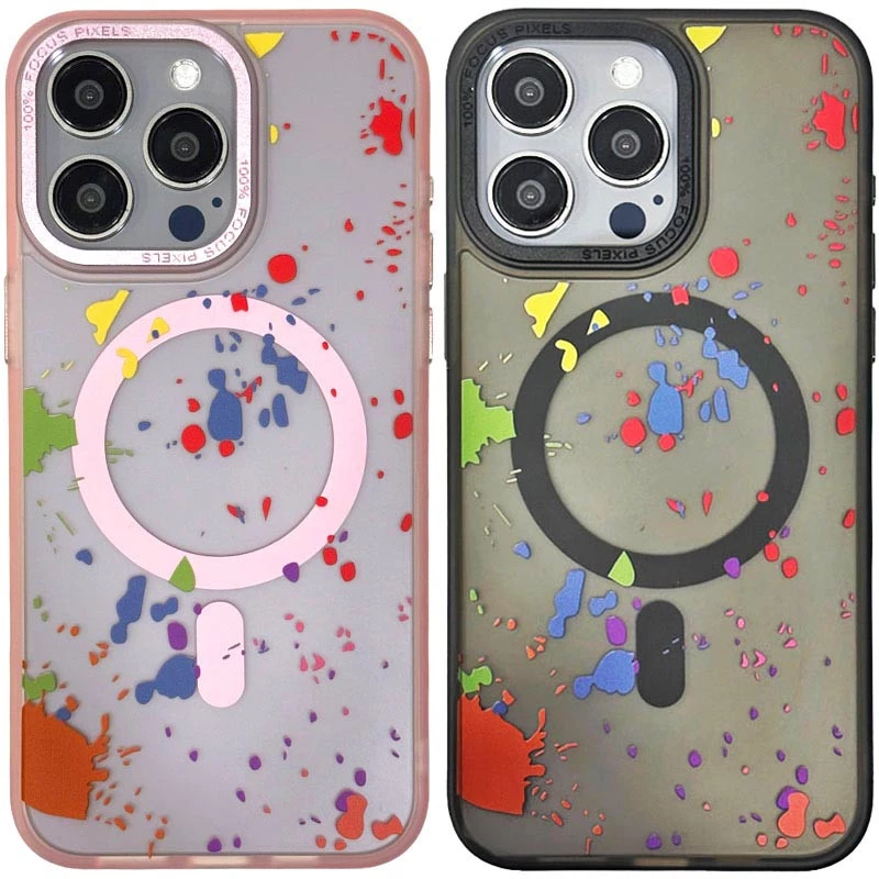 Чохол абстракція малювання з MagSafe на Apple iPhone 14 Pro (6.1") фото 1 з 1