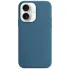 Чехол Silk Full Protective (AA) NO LOGO для Apple iPhone 16 – Синий / Blue Jay. Фото 2 из 2