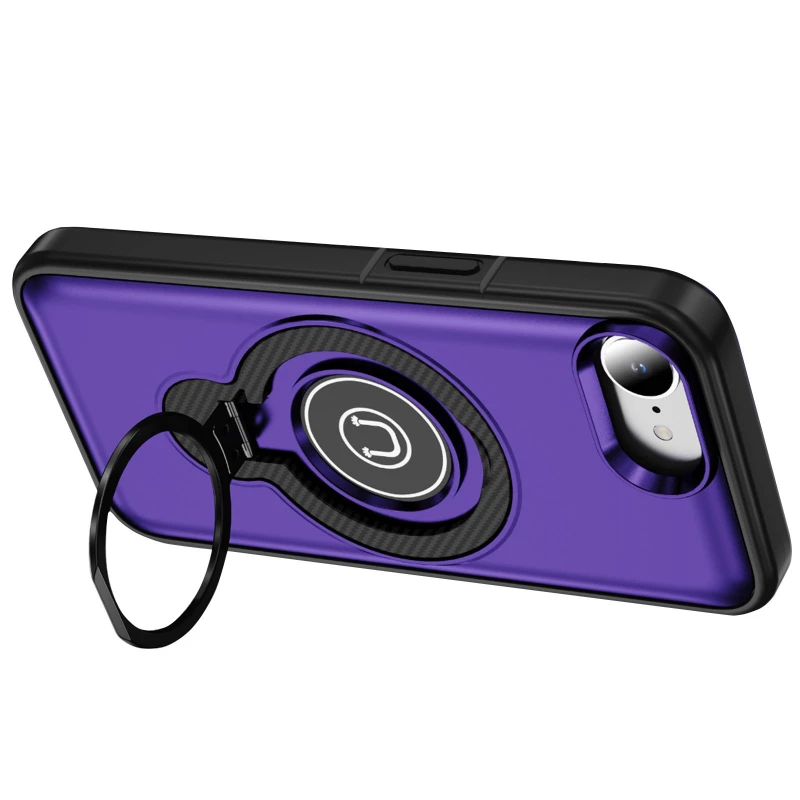 TPU+Textured PC Magnet для Apple iPhone 17e (6.1") – Purple. Фото 2 из 5