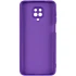 Цветной силиконовый чехол GETMAN с закрытой камерой на Xiaomi Redmi Note 9s / Note 9 Pro / Note 9 Pro Max – Фиолетовый / Ultra Violet. Фото 4 из 6
