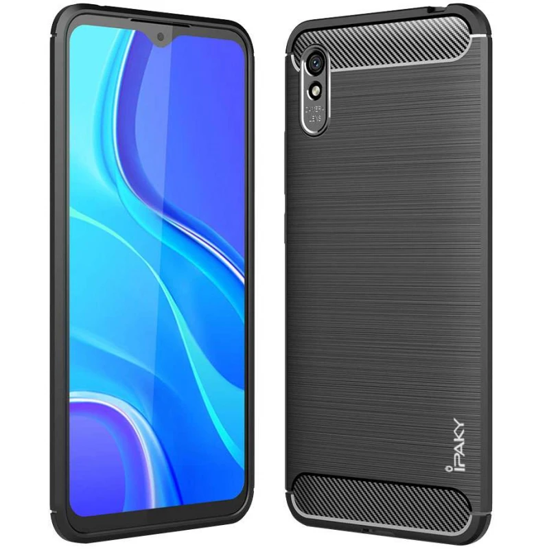 

Силіконовий чохол iPaky Slim на Xiaomi Redmi 9A (Чорний)