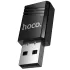 WiFi адаптер Hoco HI38 WiFi4 USB Internal Antenna 150Mbps – Black. Фото 1 з 2