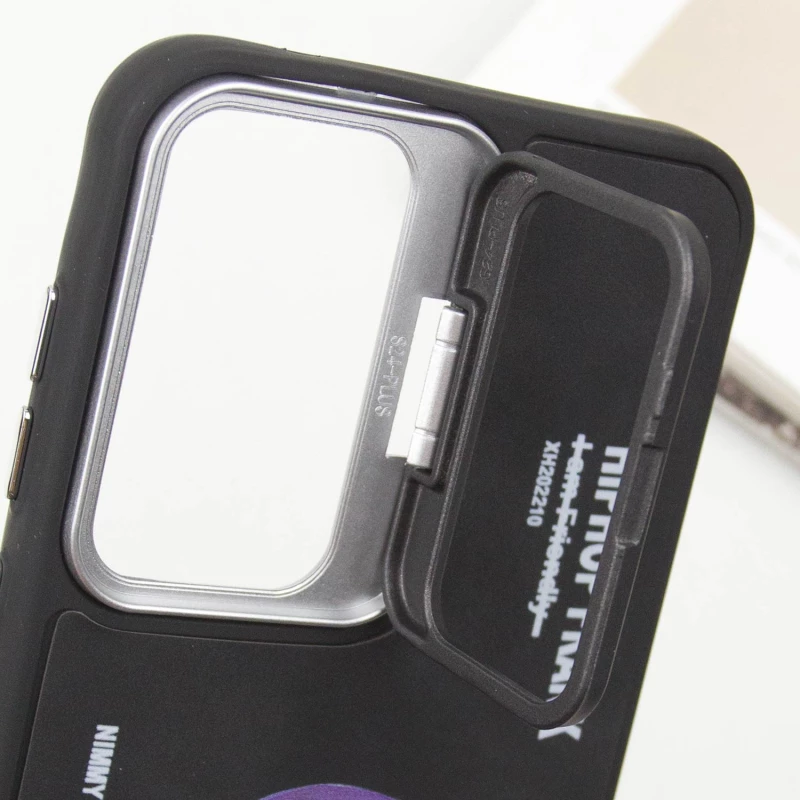 TPU+PC чехол с животными для Samsung Galaxy A16 4G/5G – Black Cat. Фото 5 из 8