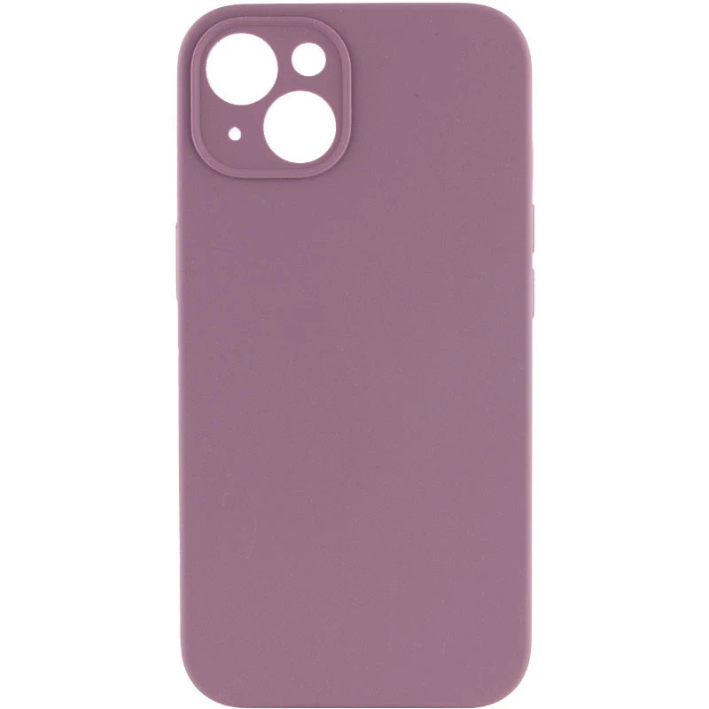 

Чехол с защитой камеры Silicone Case Apple iPhone 15 (6.1") (Лиловый / Lilac Pride), Ліловий / lilac pride