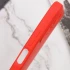 Кольоровий силіконовий чохол із захистом камери на Xiaomi Redmi Note 12S – Червоний / Red. Фото 5 з 6