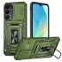 Ударостійкий чохол Square Ring зi шторкою на камеру на Samsung Galaxy A36 5G – Оливковий / Army Green. Фото 2 з 8