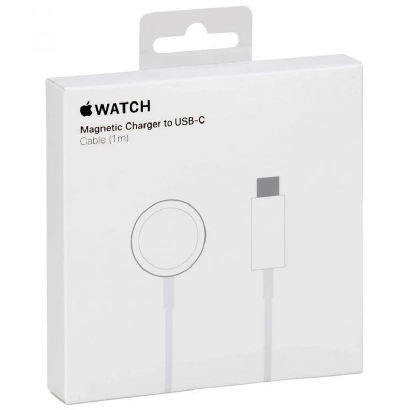 БЗУ Magnetic Fast Charger to USB-C Cable for Apple Watch (AAA) (box) – White. Фото 7 из 7