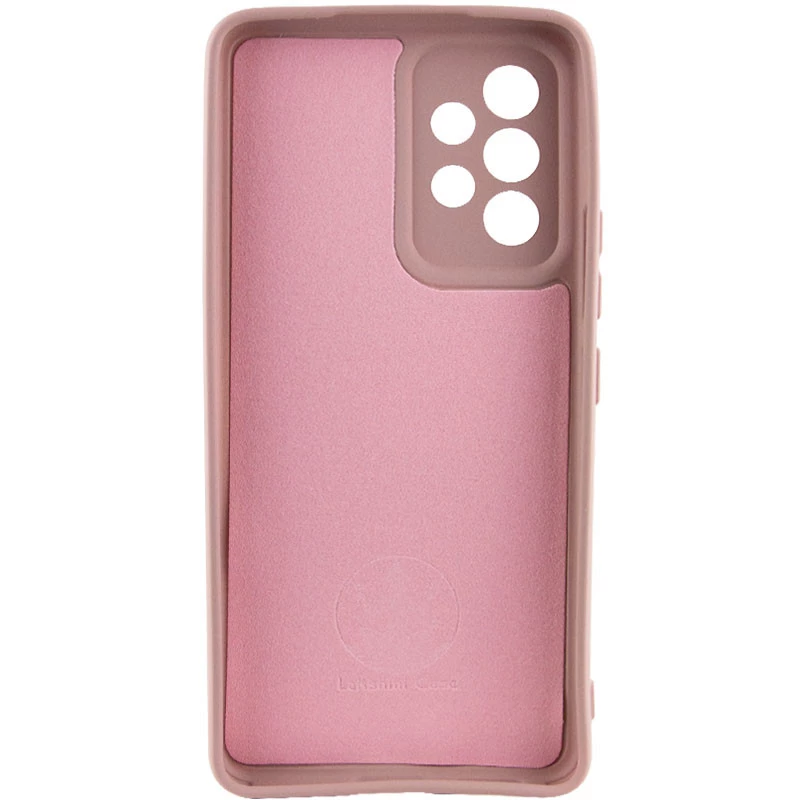 Чохол Silicone Case Lakshmi Plus з закритою камерою на Samsung Galaxy A52 4G / A52 5G – Рожевий / Pink Sand. Фото 2 з 4