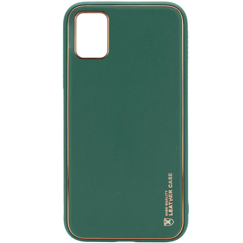 

Шкіряний чохол Xshield на Samsung Galaxy A04s (Зелений / Army green)