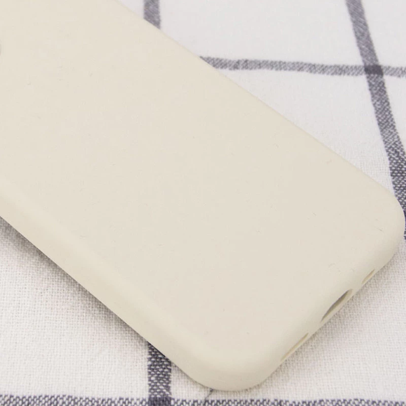 Чохол з закритим низом Silicone Case на Apple iPhone 13 Pro Max (6.7") – Бежевий / Antigue White. Фото 4 з 4