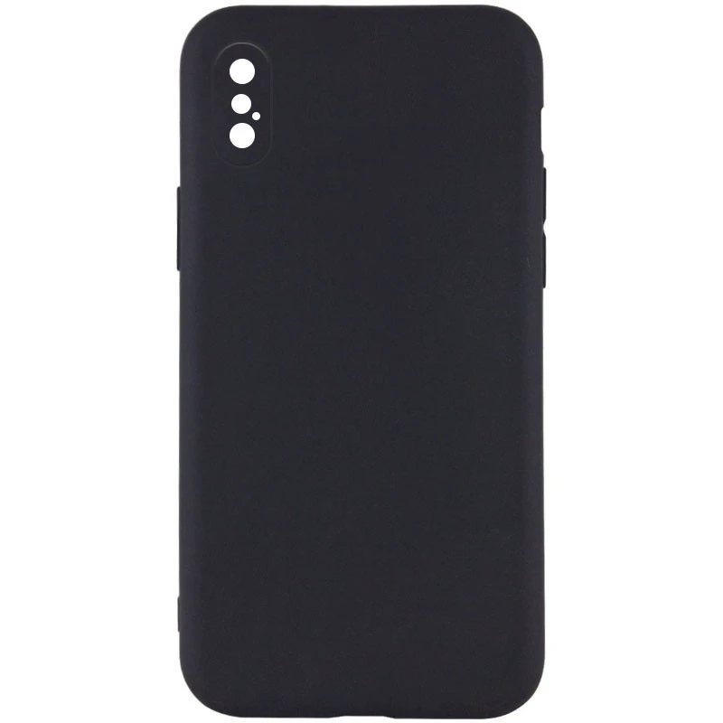 Чорний силіконовий чохол Epik із захистом камери на Apple iPhone XS Max (6.5") фото 1 з 1