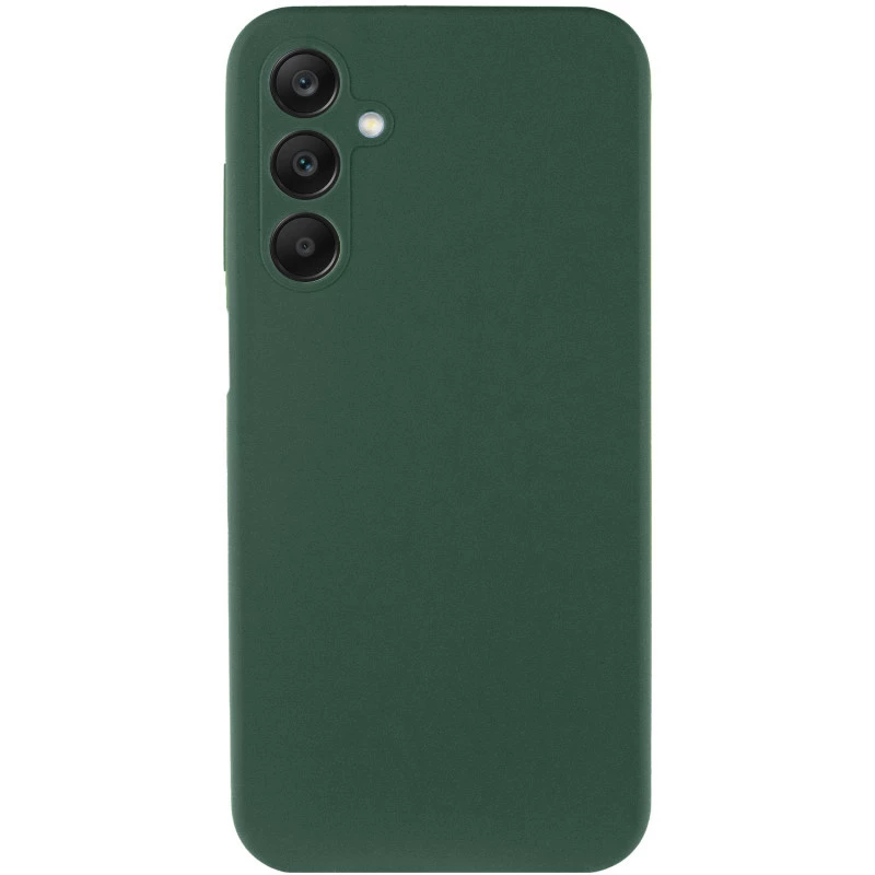 Чохол Silicone Case Lakshmi Premium з закритою камерою на Samsung Galaxy A26 5G – Зелений / Cyprus Green. Фото 4 з 13