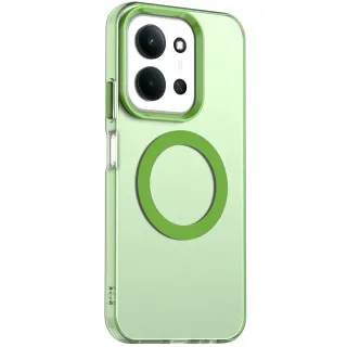 TPU+PC чохол Hybrid Magnetic Safe Case для Xiaomi Poco C85 (Global) — Green