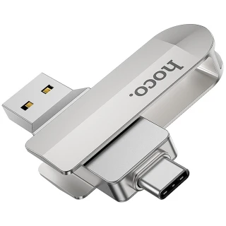 Флеш-накопитель Hoco UD10 Metal Flash 2in1 USB 3.0/Type-C - 64GB фото 1 из 1