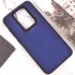 Чехол TPU+PC Lyon Frosted на Xiaomi Redmi Note 9 / Redmi 10X – Синий / Navy Blue. Фото 5 из 7