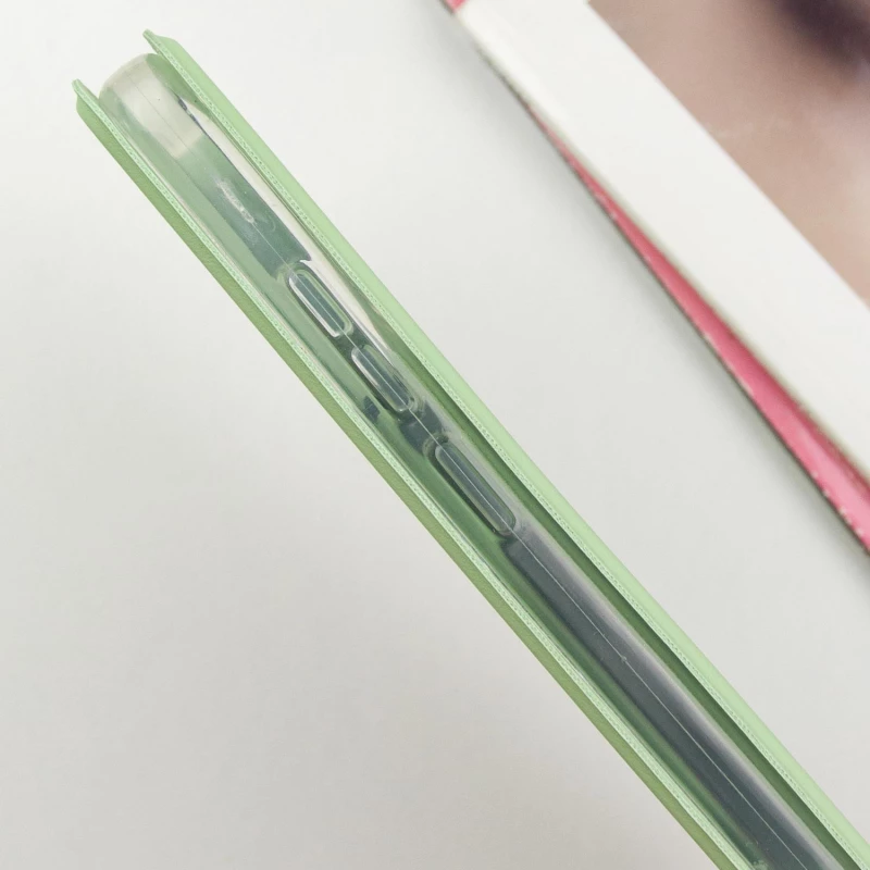 Елегантний чохол книжка GETMAN на Tecno Spark Go 2023 – М'ятний. Фото 7 з 7