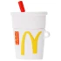 Силиконовый футляр Logo series для наушников AirPods 1/2 + карабин – McDonald's. Фото 1 из 3