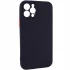 Силіконовий чохол TPU Square з захистом камери на Apple iPhone 13 Pro Max (6.7") – Чорний. Фото 1 з 3