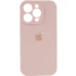Чехол Silicone Case с защитой камеры для Apple iPhone 16 – Розовый / Pink Sand. Фото 1 из 2