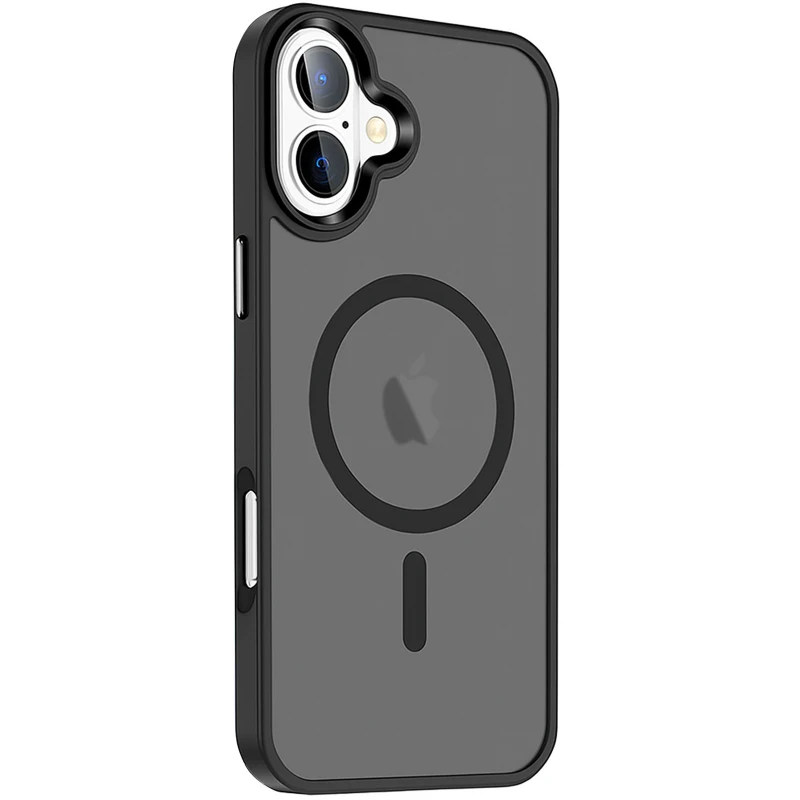 Чохол Ummi Colorful with MagSafe для Apple iPhone 16 – Чорний / Black. Фото 2 з 3