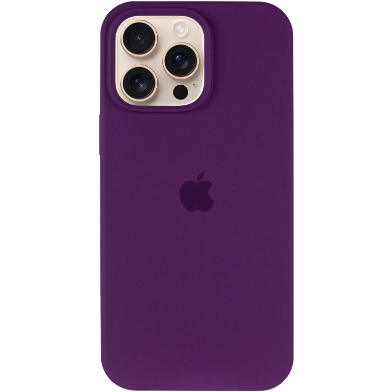 Чохол Silicone Case з закритим низом на Apple iPhone 13 Pro (6.1") – Фіолетовий / Amethyst. Фото 3 з 6