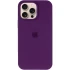 Чохол Silicone Case з закритим низом на Apple iPhone 13 Pro Max (6.7") – Фіолетовий / Amethyst. Фото 3 з 6
