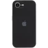 Чохол Silicone Case з захистом камери на Apple iPhone 16e (6.1") – Чорний / Black. Фото 1 з 4