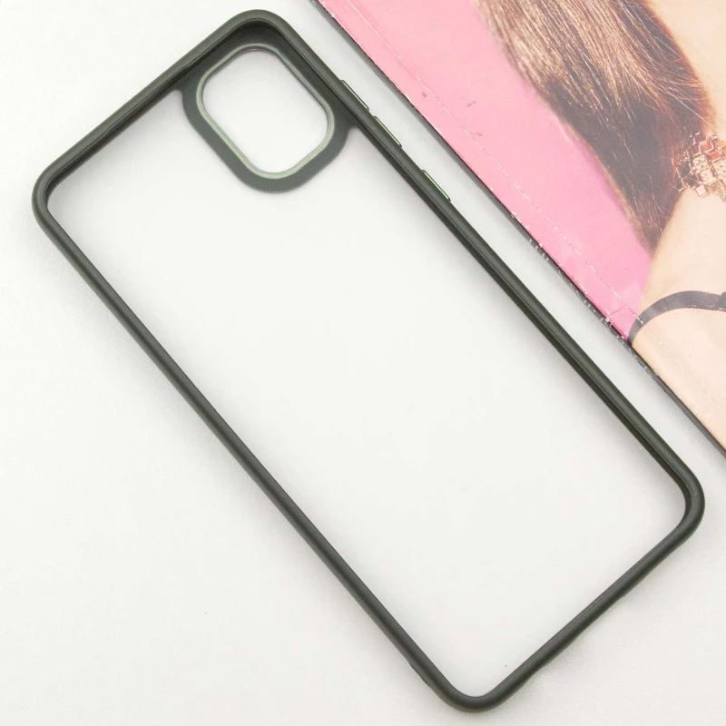 Захистний чохол TPU+PC матовий на Samsung Galaxy A05 – Dark Green. Фото 8 з 11