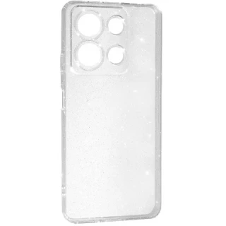 Блестящий силиконовый чехол на Xiaomi Redmi Note 13 5G фото 1 из 9