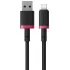Дата кабель Baseus Dura Series Fast Charging USB to Lightning 2.4A (1m) (CB000122) – Red / Black. Фото 1 из 4