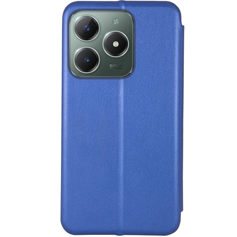 Чехол-книжка классический для ZTE Blade A75 4G – Синий. Фото 2 из 3