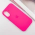 Чохол Silicone Case з закритим низом на Apple iPhone 16 – Рожевий / Barbie pink. Фото 2 з 7