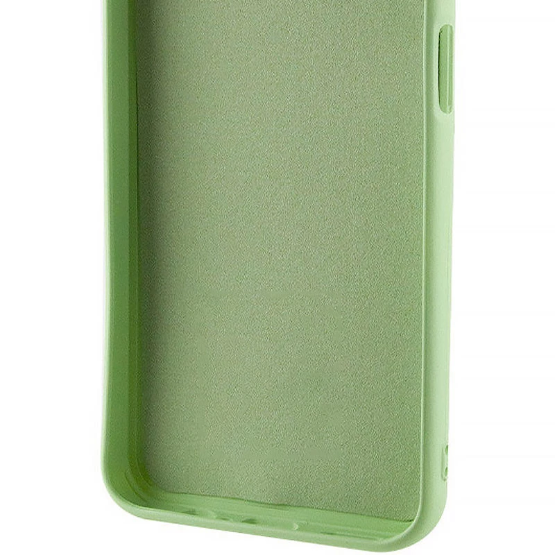 Цветной силиконовый чехол GETMAN с закрытой камерой на Xiaomi Poco M6 4G – Зеленый / Pistachio. Фото 3 Цветной силиконовый чехол GETMAN с закрытой камерой на Xiaomi Poco M6 4G – Зеленый / Pistachio. Фото 3 из 3