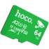 Карта пам'яті Hoco microSDXC Class 10 - 64GB (без адаптера) – Green. Фото 2 з 3