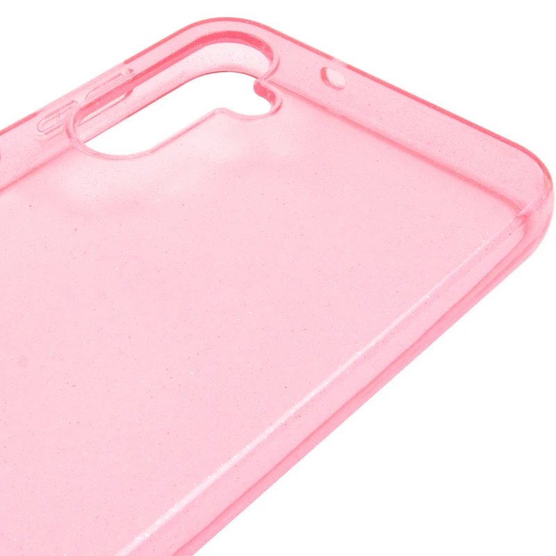 Блискучий силіконовий чохол на Samsung Galaxy A14 4G/5G – Pink. Фото 8 з 23