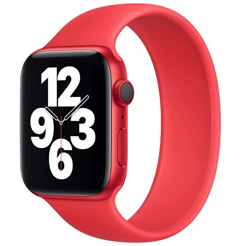 

Ремешок Solo Loop для Apple watch 38mm/40mm 163mm (Красный / Red), Червоний / red