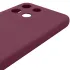 Чехол Silicone Case Lakshmi Premium з закритою камерою на Motorola Moto G15 4G – Бордовый / Plum. Фото 5 из 6