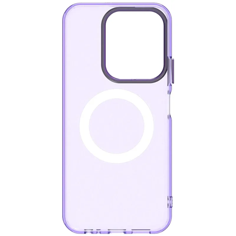 TPU+PC чохол Hybrid Magnetic Safe Case для Xiaomi Poco C85 (Global) – Purple. Фото 4 з 4