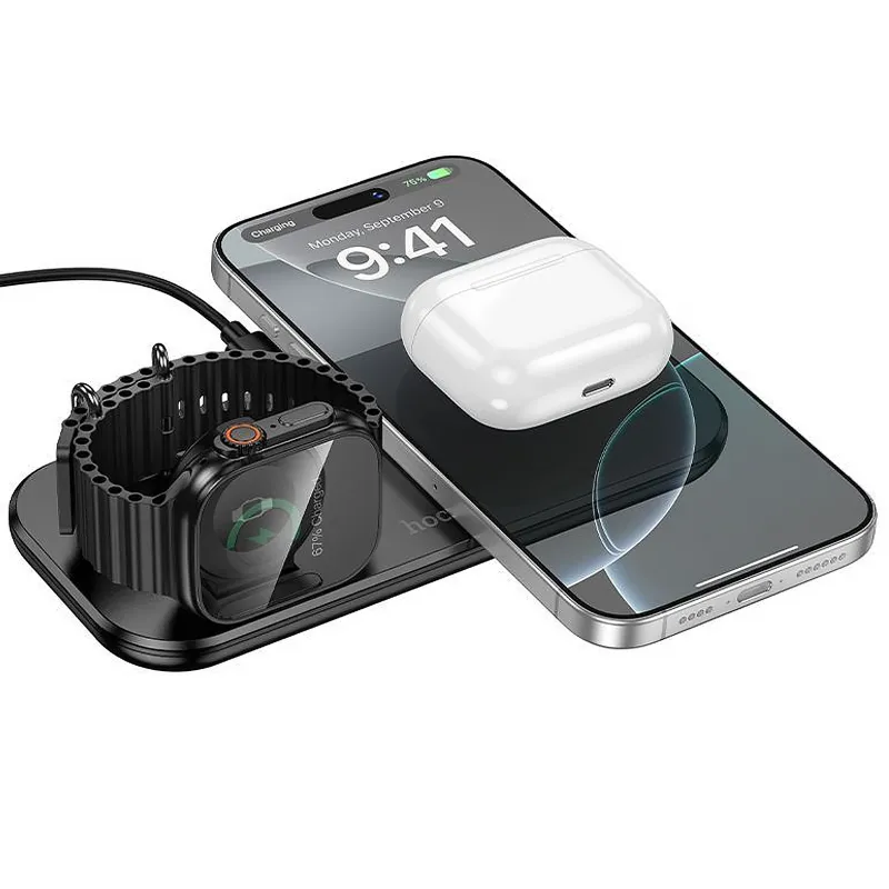 БЗП Hoco CW65 North 3in1 – Black. Фото 5 з 5