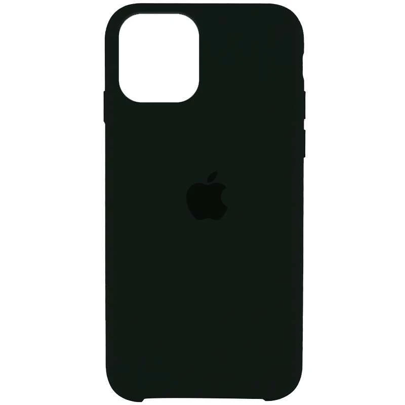Чохол Silicone Case на Apple iPhone 11 Pro Max (6.5") – Зелений / Black Green. Фото 1 з 1