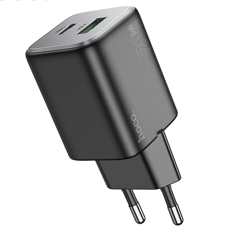 МЗП Hoco N41 Almighty PD20W+QC3.0 – Black. Фото 2 з 5