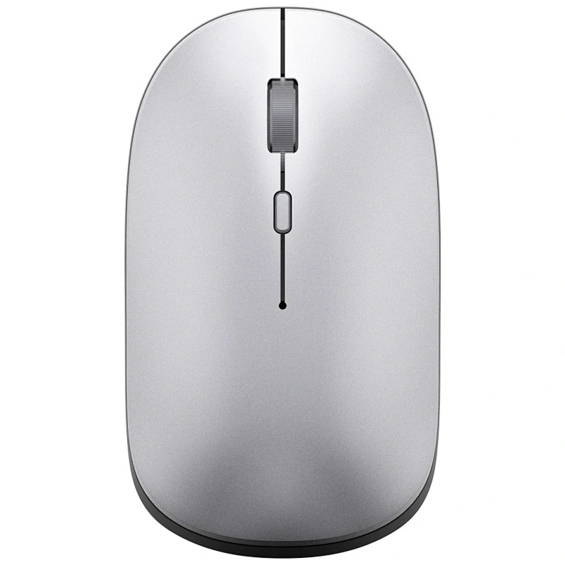 Бездротова миша WIWU WM110 Office Mouse (2.4G+Bluetooth) – silver. Фото 1 з 8