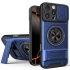 Ударопрочный чехол Camshield StandRing case для Apple iPhone 16 Pro – Blue. Фото 1 из 1