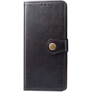 Чохол-книжка GETMAN Gallant  на Samsung Galaxy S20 FE — Чорний