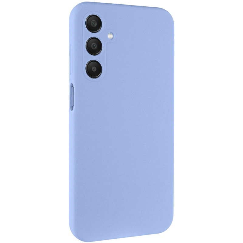 Кольоровий силіконовий чохол GETMAN із закритою камерою для Samsung Galaxy S26 Pro – Бузковий / Light purple. Фото 1 з 2