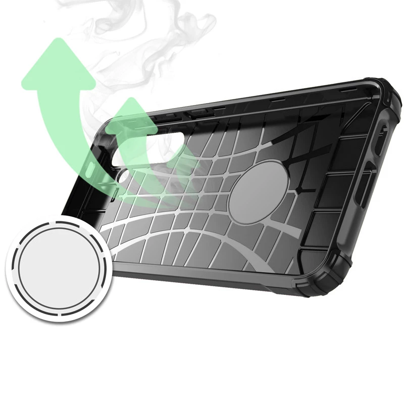 Протиударний чохол з посиленими кутами Immortal на Samsung Galaxy A06 – Метал / Gun Metal. Фото 3 з 8